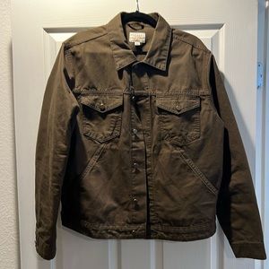 Tecovas mens large trucker jacket
